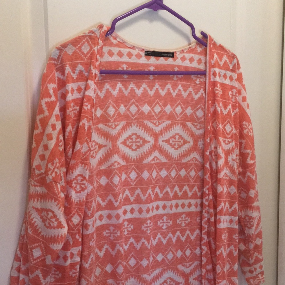 Aztec Print Cardigan